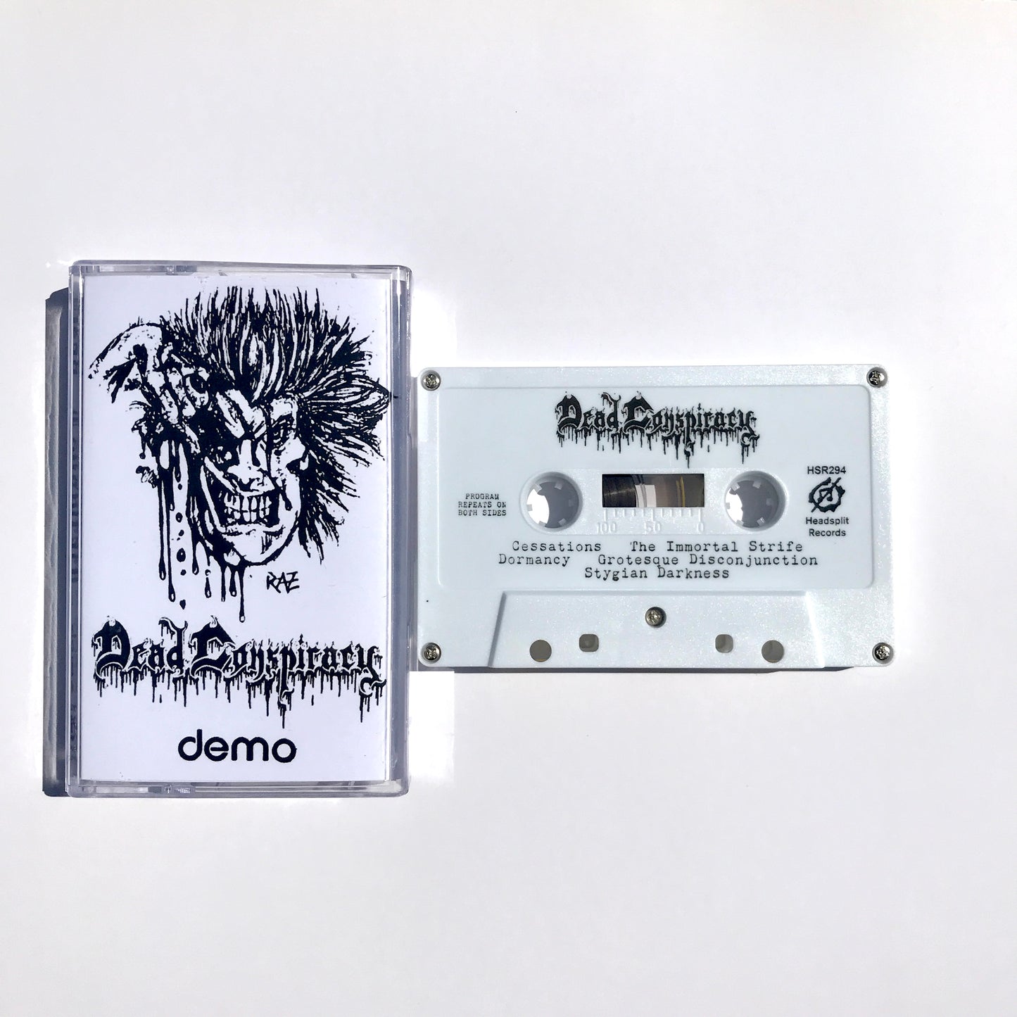 Dead Conspiracy - 1987 Demo Cassette (Headsplit Records)