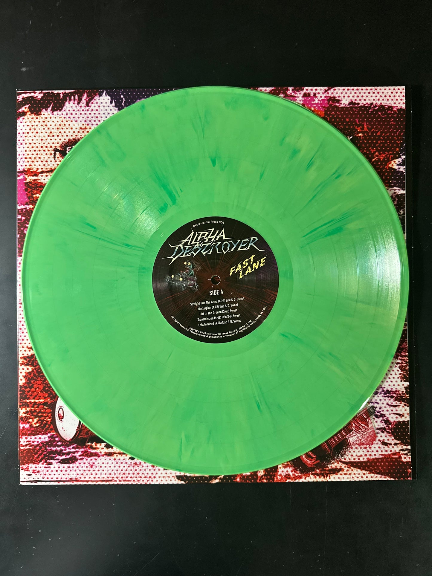 Alpha Destroyer - Fast Lane (Limited Green Marble Vinyl)