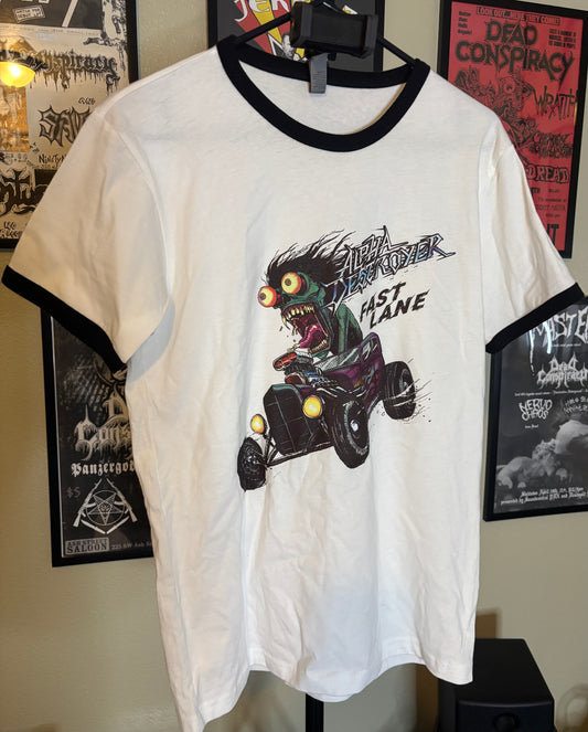 Alpha Destroyer - Short Sleeve Ringer T-Shirt