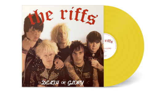 The Riffs - Death Or Glory LP (TKO Records - Yellow Vinyl)