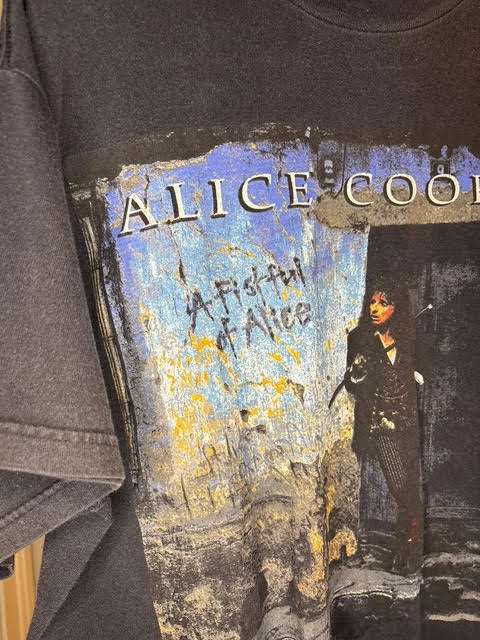 Vintage Alice Cooper "A Fistful of Alice" 1997 Tour T-Shirt XL