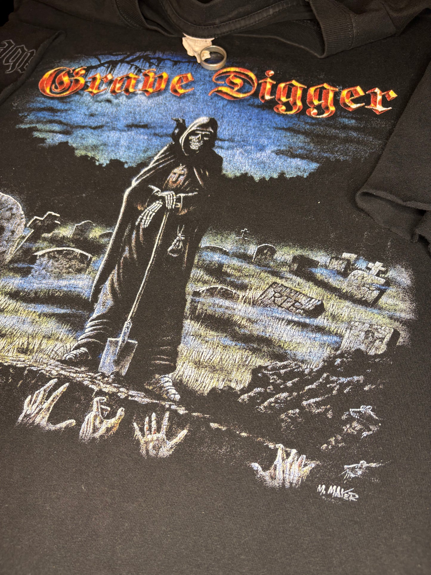 Grave Digger - 1990’s  European Made Long-Sleeve Metal T-Shirt