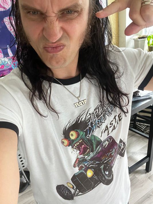 Alpha Destroyer - Short Sleeve Ringer T-Shirt