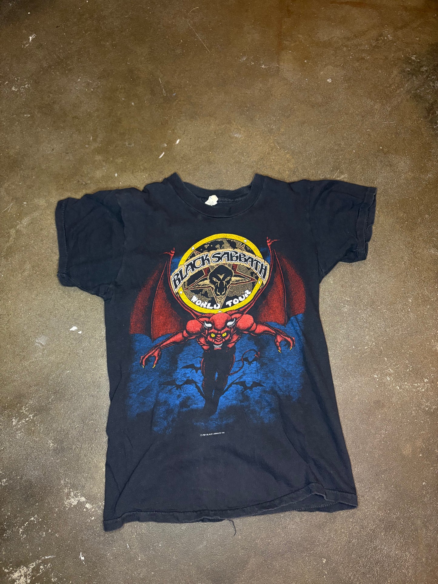 Black Sabbath - 1981 Mob Rules Tour Shirt