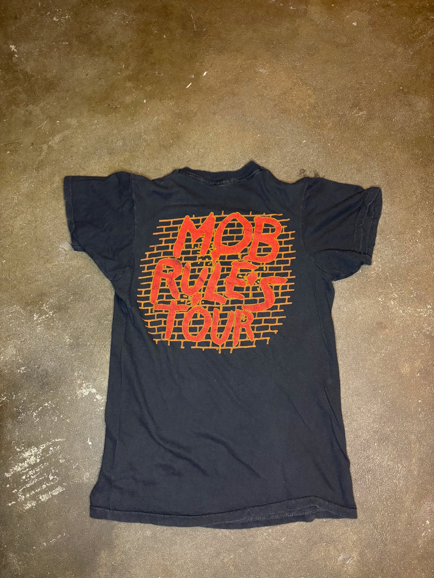 Black Sabbath - 1981 Mob Rules Tour Shirt