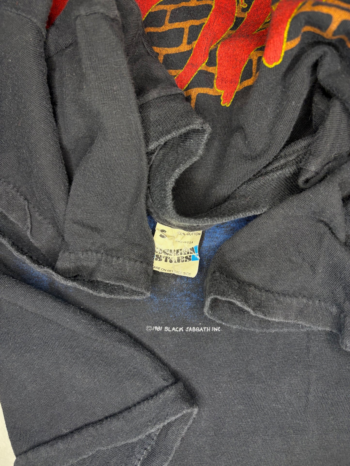 Black Sabbath - 1981 Mob Rules Tour Shirt